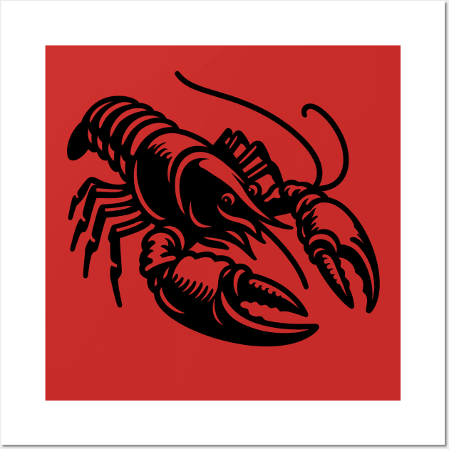 Crawfish Wall Art by KayBee Gift Shop